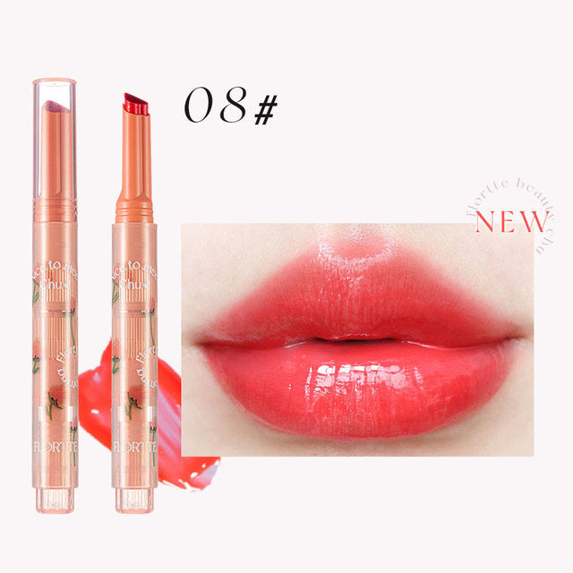 FLORTTE Kiss Love Stick Lipstick Pen with Mirror