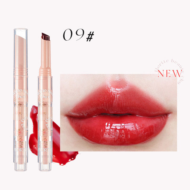 FLORTTE Kiss Love Stick Lipstick Pen with Mirror