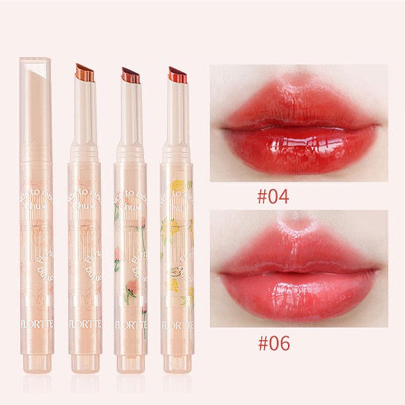 FLORTTE Kiss Love Stick Lipstick Pen with Mirror
