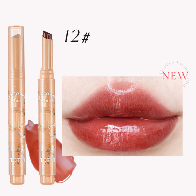 FLORTTE Kiss Love Stick Lipstick Pen with Mirror
