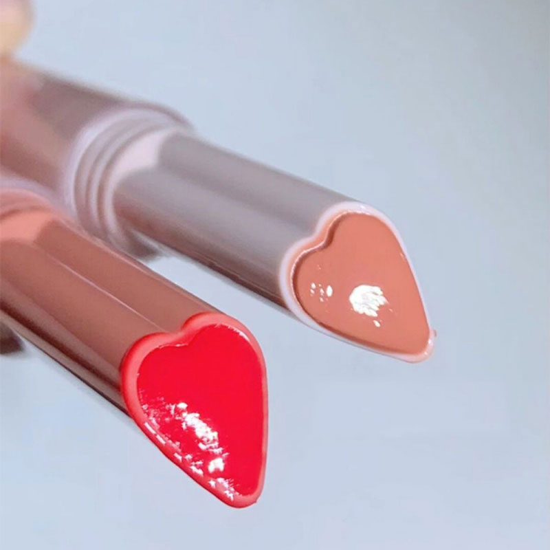 FLORTTE Kiss Love Stick Lipstick Pen with Mirror